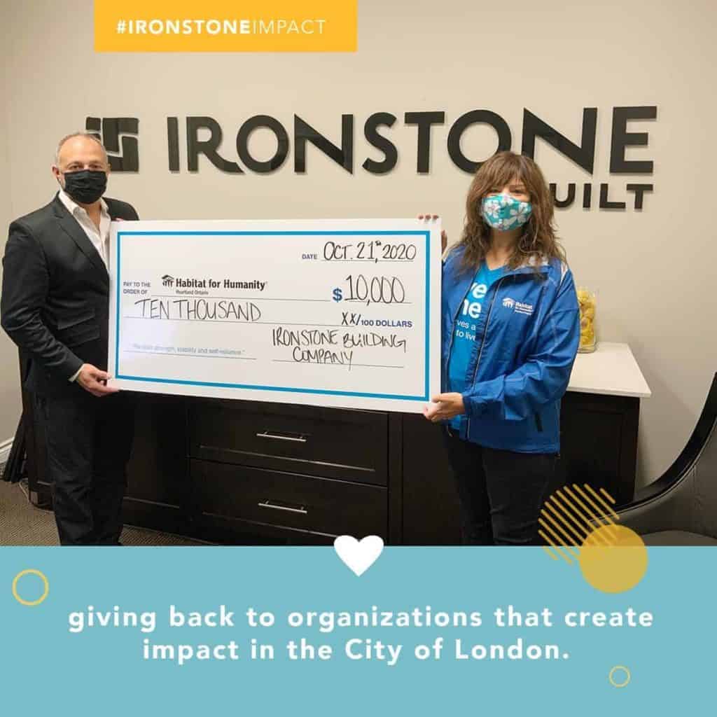 Ironstone-Impact-Donation-2020-Habitat-Heartland-Ontario