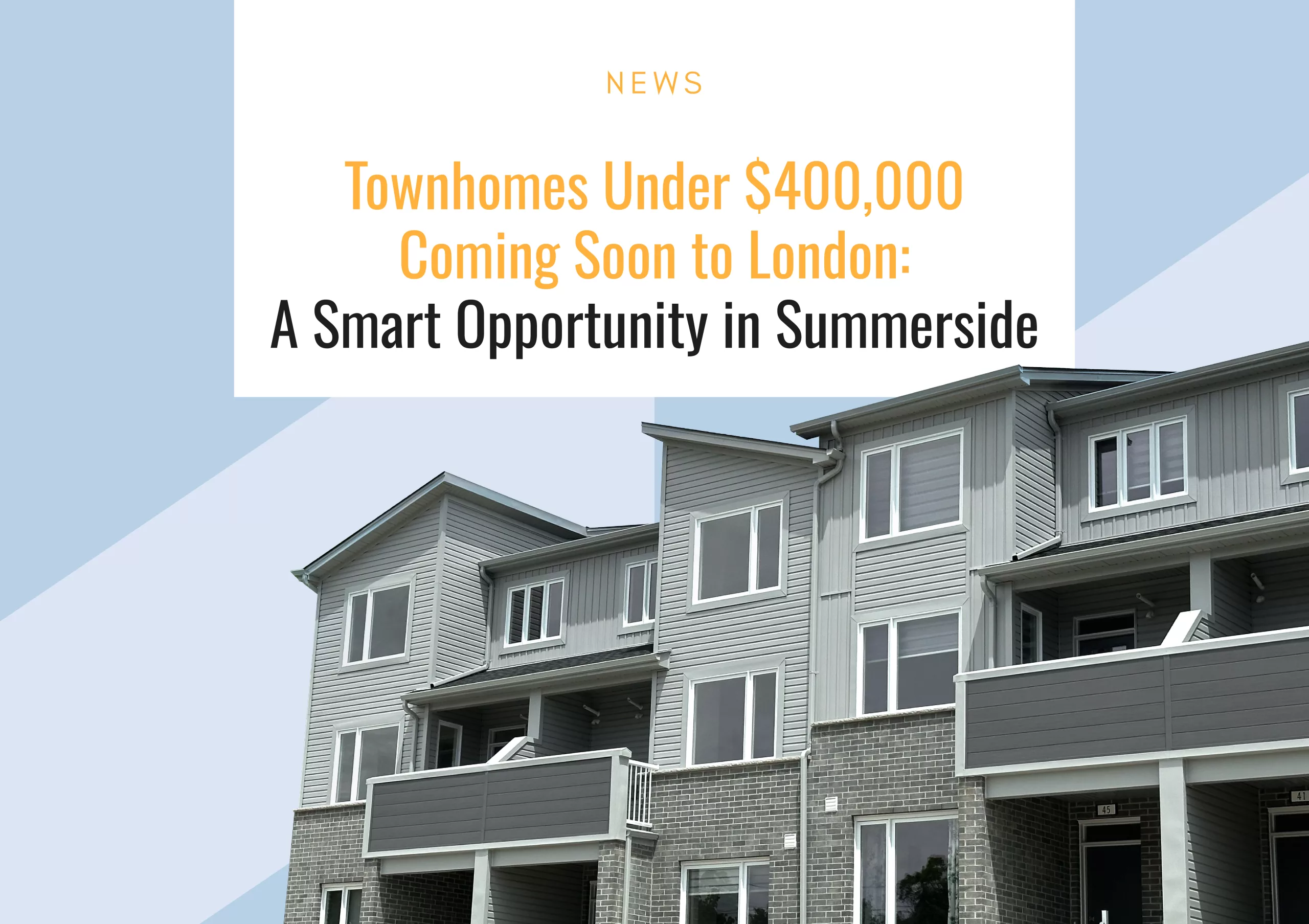 Stax Townhomes Render